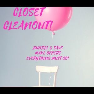 Closet clean out